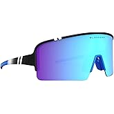 Blenders Eyewear Eclipse – Polarized Sunglasses – Wrap-Around Lens – 100% UV Protection – For Men & Women