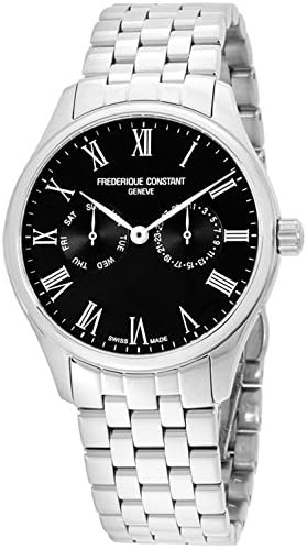 frederique constant black dial