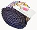 Balibatiks 2.5 Inch Premium Jelly Roll, 40 Pack Assorted, (2.5 Inches by 44 Inches) Batik Strips CC189