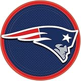 DesignWare New England Patriots NFL Round Plates, 9