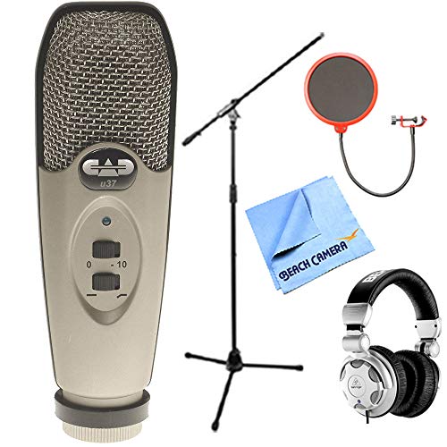 CAD Audio U37 USB Large Diaphragm Cardioid Condenser Microphone w
