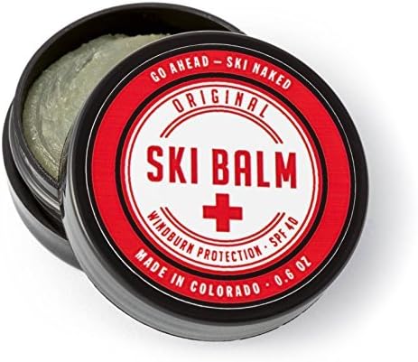 Original Ski Balm - The BEST Natural Windburn and Sunburn Protection for Wintertime Sports (0.6 oz) by Original Ski Balm