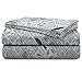 Jay Franco Draco Dormiens 4 Piece Full Sheet Set (Offical Product), Harry Potter Gray
