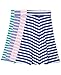 RuffleButts® Little Girls Maxi Skirt w/Stripes