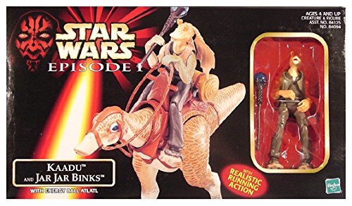 Star Wars Kaadu and Jar Jar Binks Playset Episode I