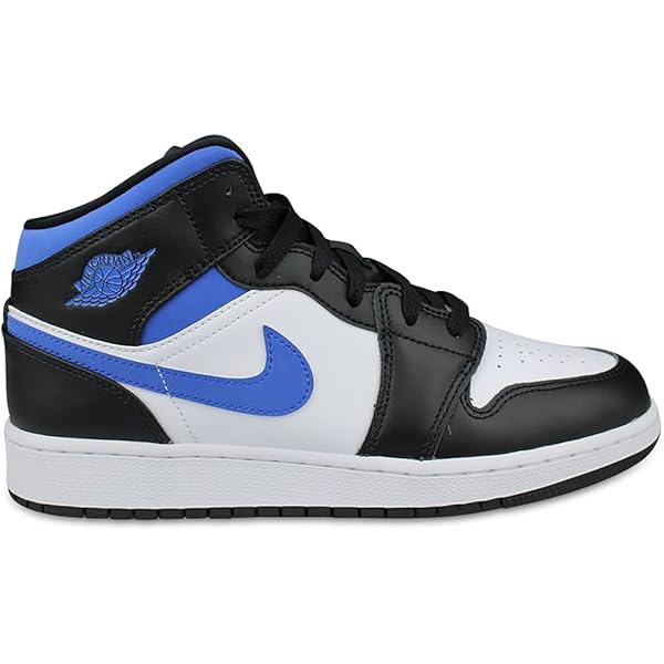Amazon.com | Jordan Youth Air 1 Mid GS 554725 084 Racer Blue