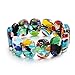 Jardme Magical Murano Glass Bracelet for Women Murano Inspiration Mixed Color