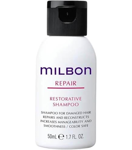 Amazon.com : Milbon Repair Restorative Shampoo Big Pack 16.9 oz