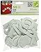 Stick It Felt 2-Inch Letters, Glimmer White 55/Pkg