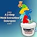 BioCide BioWash Mold Remover Detergent - Mold Killer and Remover, Kill, Clean and Extract Mold, Mildew, Germs, Viruses, Fungi and Bacteria from Laundry-A Mold Extractor & Mold Laundry Detergent System