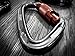 Serac #1 Ultra Strength Auto-Locking Carabiner (up to 24KN, That’s 5400 lbs of Force!) Perfect for Classic Single or Sequoia Double hammocks - Made from Ultralight Aircraft Grade Aluminum – Orange