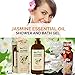 Biofinest Jasmine Essential Oil Shower Gel - Aromatherapy Luxury Spa Gift Set - Natural Fragrance Body Wash - Organic Moisturizing Bubble Bath - Paraben Sulfate Free - For Dry Skin Acne Women Men Kids