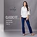 Riders by Lee Indigo Women's Classic-Fit Straight-Leg Jean