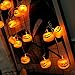 KAILEDI. Halloween String Lights, LED Pumpkin Lights, Holiday Lights for Outdoor Decor,2 Modes Steady/Flickering Lights(20 One Pumpkin Lights, 9.8 feet) (Orange)