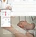 SLEEPON Sleep Monitor, Helps Detect Sleep Abnormalities - Family Sleeping Health Tracker with Heart Rate, Blood Oxygen Saturation, Breathing Tracking and A Real-Time Low Oxygen Alert for iPhone 5 678X