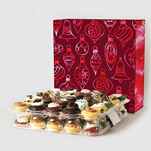 Baked by Melissa Cupcakes Christmas Gift Box - Assorted Bite-Size Christmas Cupcakes (50 Cupcakes) (2 Latest & Greatest 25-Packs)
