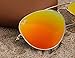 Ray-Ban RB3025 Aviator 58mm Gold Orange Flash Sunglasses