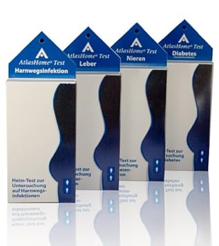 AtlasHome Test Kombipaket - Gesundheitspaket - Vorsorgepaket
