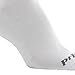Prince Women's Tab Performance Athletic Socks for Running, Tennis, and Casual Use (6 Pair Pack) (Women's Shoe Size 6-10 (US), Solid White)