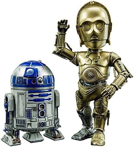 Star Wars hybrid metal figuration # 024 C-3PO & R2-D2 height approx. 14 cm alloy pre-painted action figure