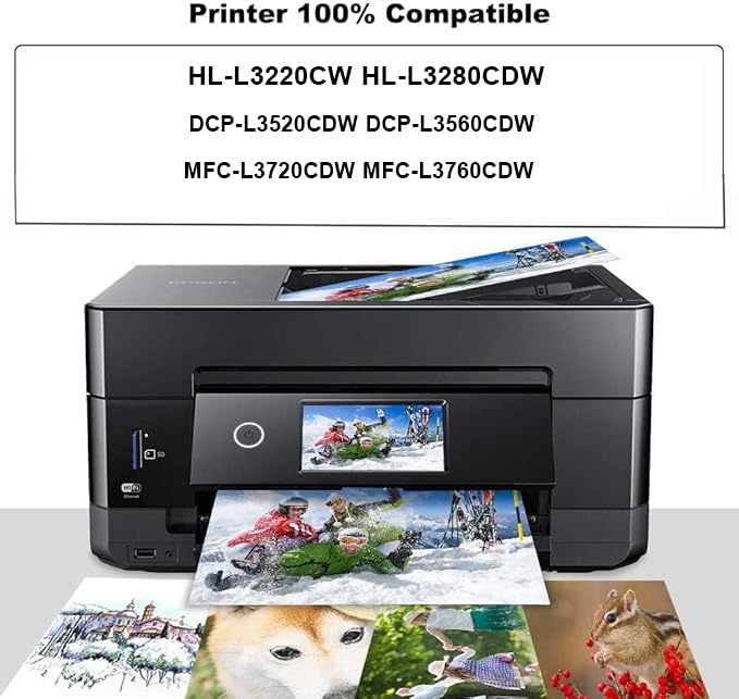 ICOMJET Compatible Toner Cartridge Replacement for TN-279 TN279 Use for Brother MFC-L3720CDW HL-L3220CW HL-L3280CDW DCP-L3520CDW DCP-L3560CDW MFC-L3760CDW MFC-L8390CDW