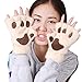 Zeagoo Women's Costume Cat Paws Fingerless Gloves