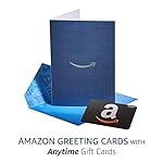 Amazon Premium Greeting Cards with Anytime Gift Cards, Pack of 3 (Silver Smile Design)