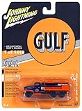 GMC CCKW 2 1/2-ton 6x6 Tanker Truck Gulf Oil Limited Edition to 1,416 Pieces Worldwide 1/87 Diecast Model by Johnny Lightning JLSP058