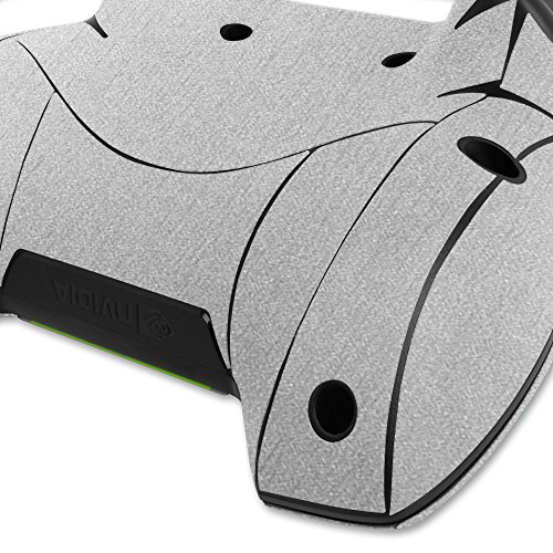 Skinomi Brushed Aluminum Full Body Skin Compatible with NVIDIA Shield TV (Controller Kit only)(2015)(Full Coverage) TechSkin Anti-Bubble Film