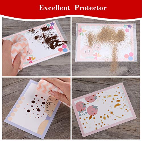 ozozo Recipe Card Protectors 4x6100 Pack 4x6 Recipe Card Protectors