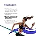 Victorem Pull Up Assistance Bands - Set of 5 - Power Resistance Bands for Stretching, Strengthening, Therapy, Upper and Lower Body Exercises - with 5 Mini Loop Bands - Bright Color Set