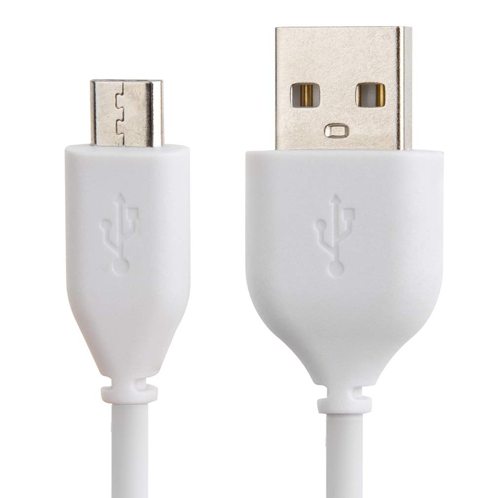 Smays 2Pack 25ft USB to Micro USB Extension Power Cable Compatible for