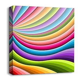 signwin Canvas Wall Art Rainbow Canvas Prints Home...
