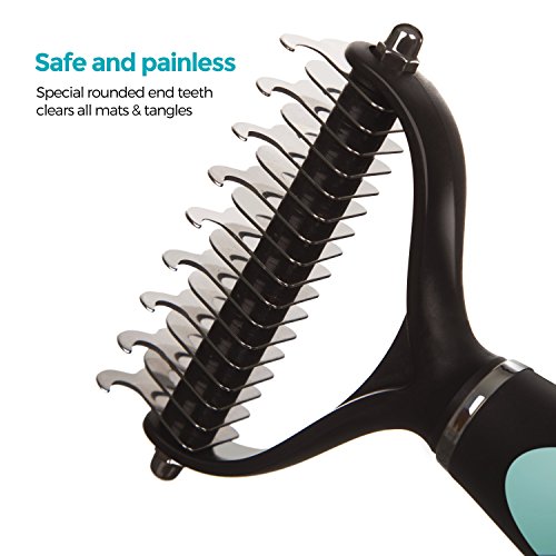 Rubold Dematting Tool For Dogs Best Dog Grooming Comb For