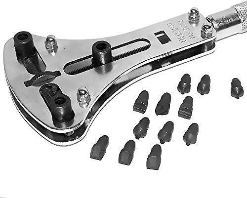 Salesland Three point support opener for large wristwatch [4 types 12 bits] Easy opening and closing the back cover