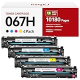 067H 067 Toner Cartridge Set 4 Pack with Chip High
