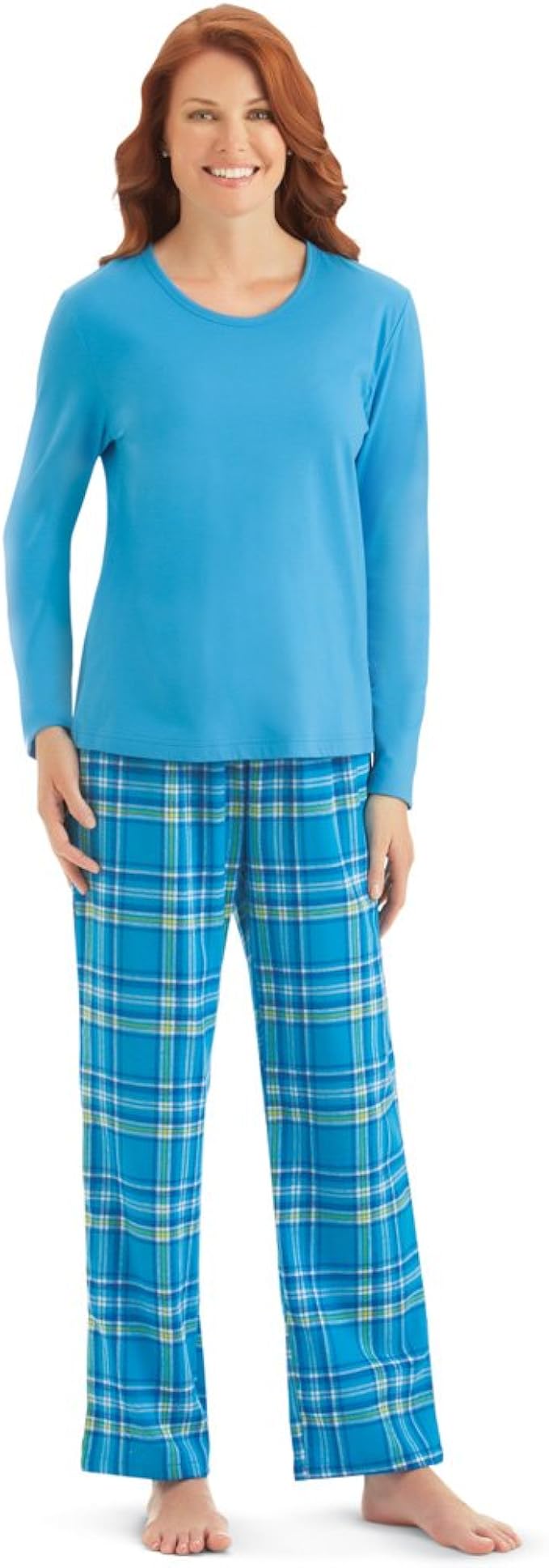 women's flannel pajama tops