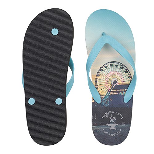 Hammer Anvil Men’s Flip-Flops Summer Sandals Pier US 9 - Thumbnail 4