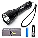Portable LED Flashlight - Ultra Bright Handheld Flashlight - Outdoor Torch Tactical Light with Adjustable Focus and 5 Modes for Climbing, Hiking or Camping
