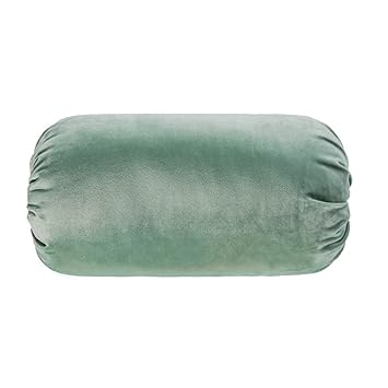 Amazon.com: MSM Round Velvet Pillow Cushion, Hollowfibre ...