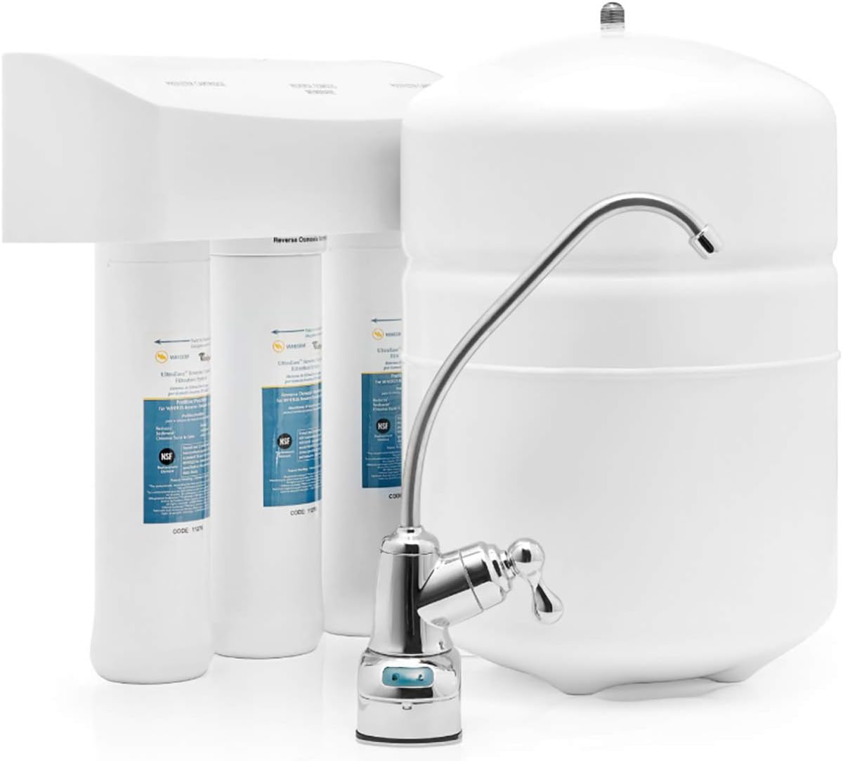 Whirlpool WHEERM Reverse Osmosis Replacement Membrane|Fits WHAPSRO, WHAROS5 & WHER25 Filtration Systems|Easy To Replace UltraEase Filter Cartridges |Extra Long Life | 1 Filter: Home Improvement