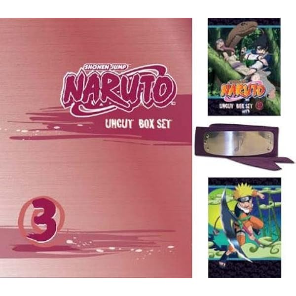 Amazon.com: Naruto Uncut Boxed Set, Volume 4 (Special