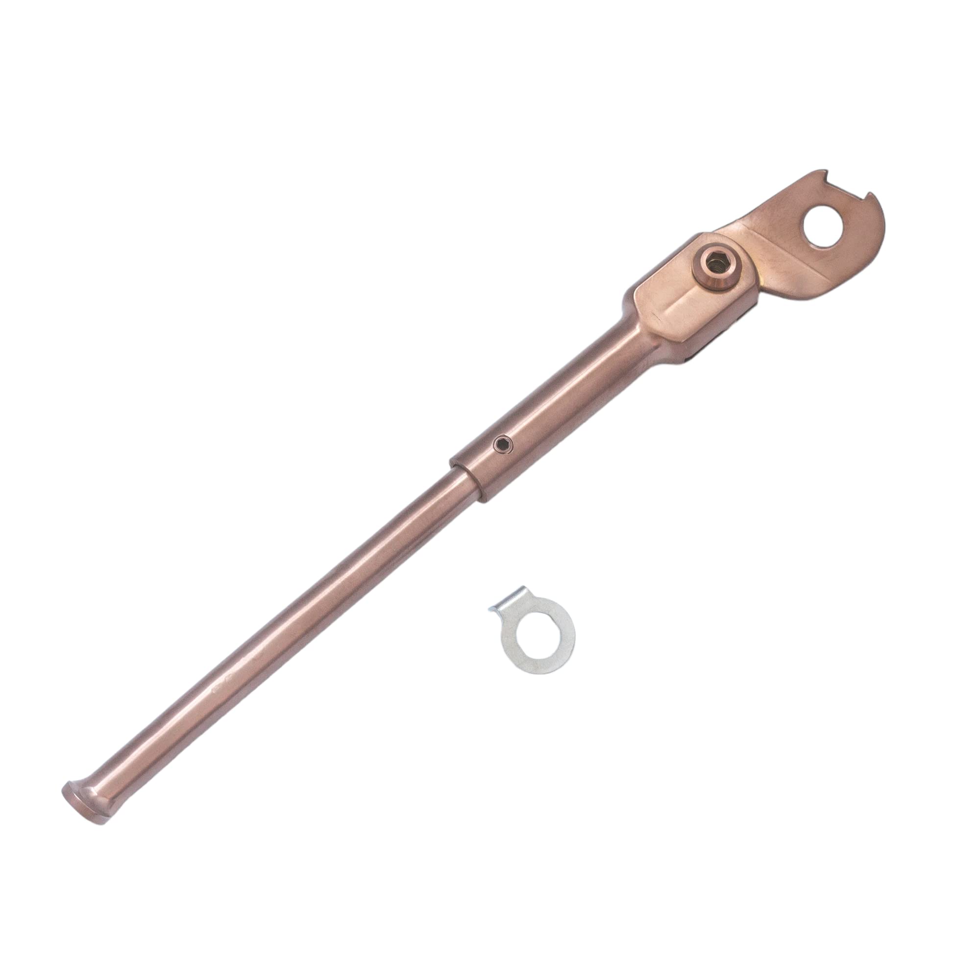 London Craftwork Titanium Kickstand for BROMPTON Lightweight 92g Dahon Birdy Compatible ROSE GOLD