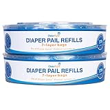 ChoiceRefill Compatible with Diaper Genie Pails, 2-Pack, 540 Count