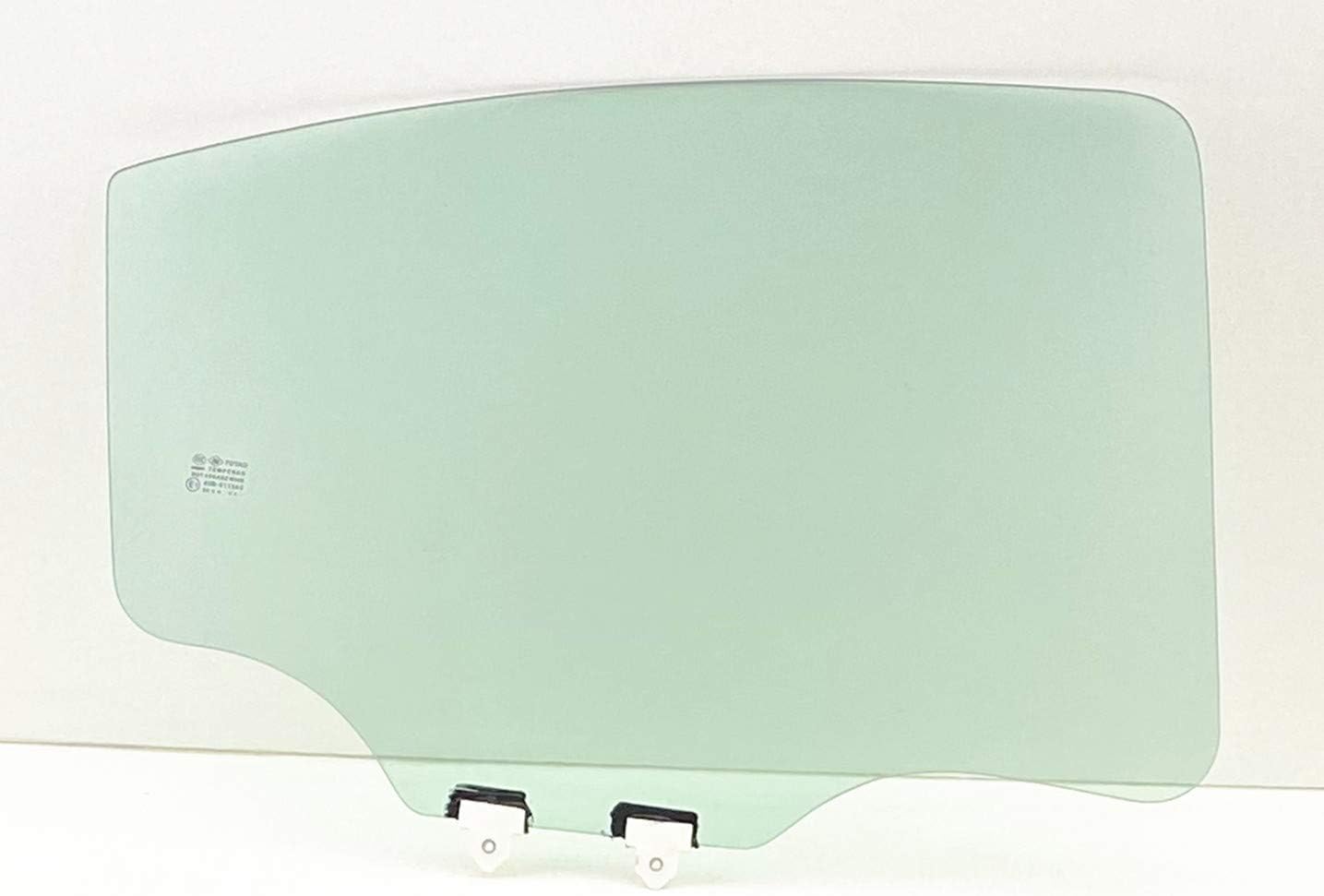 Rear Left Driver Side Door Window Glass for 20042012 Mitsubishi Galant