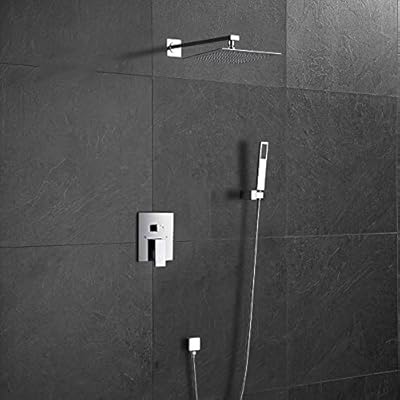 Shower Full Copper Top Spray Modern Shower Set Concealed Shower