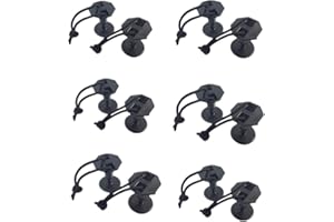 TWZ Durable Plastic Surfboard Leash Plugs Bodyboard Surf Leash Plugs Suit for Water Sports Replacement Accessories (6 Pieces)