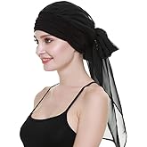 Chemo Headwear Turbans for Women Long Hair Head Scarf Headwraps Cancer Hats