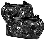 Spyder Auto PRO-YD-C305-HL-SM Smoke Halo LED Projection Headlight