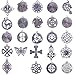 Celtic Knot Irish Charms,Pagan Charms for Jewelry Making